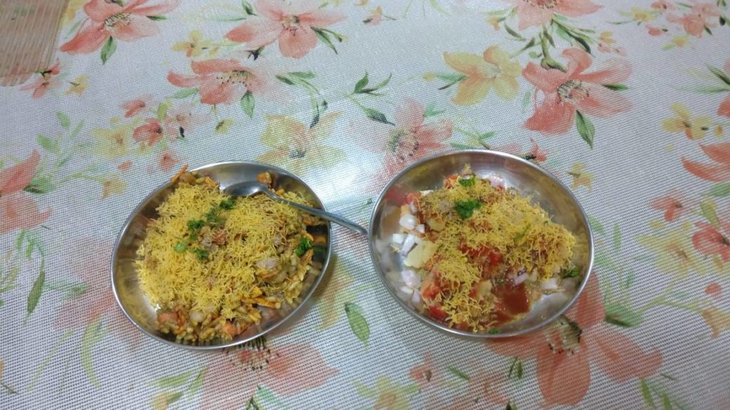 Bhel Puri and Sev Puri. Street Food recipe to make in lockdown