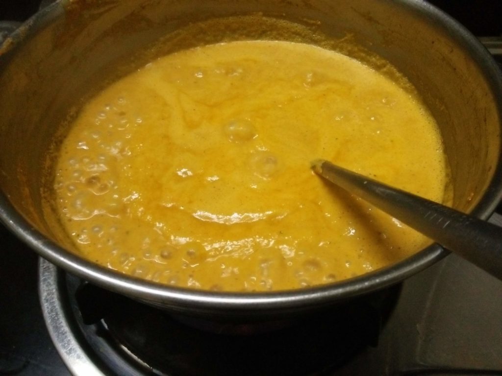 Malai Kofta gravy is prepared