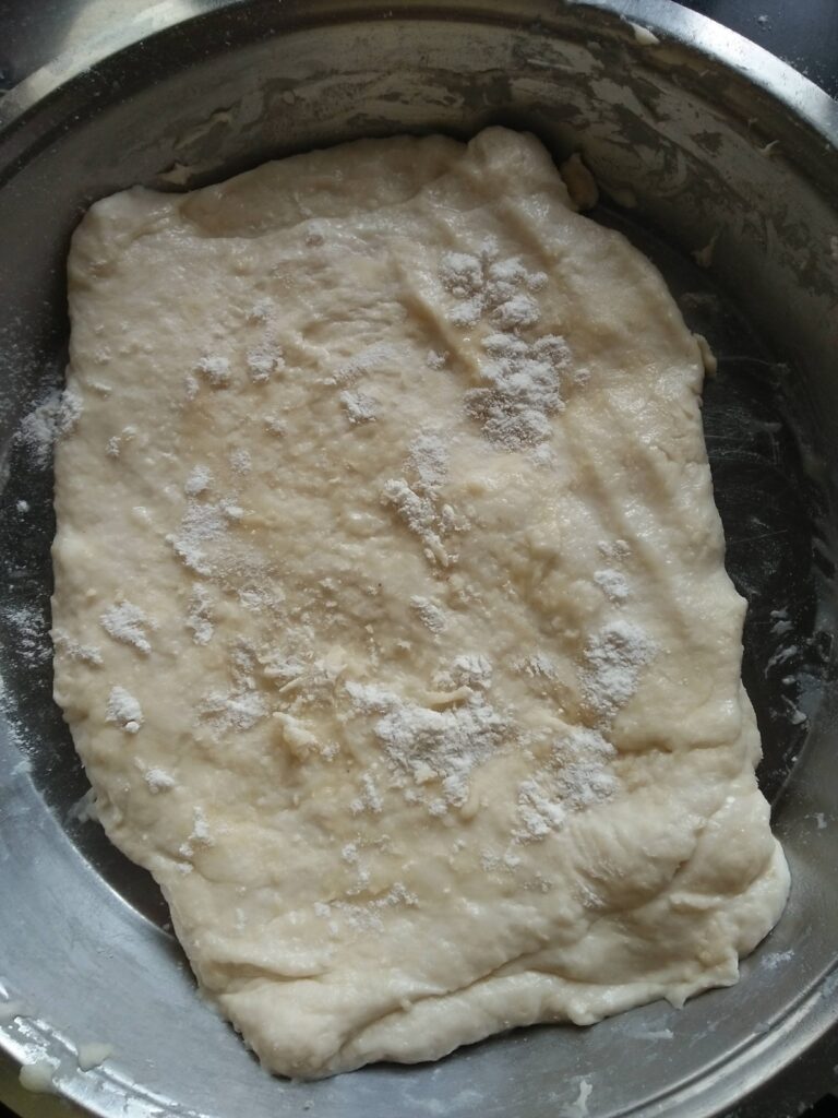 Dough prepared for making Amritsari Kulcha, a street Food of India