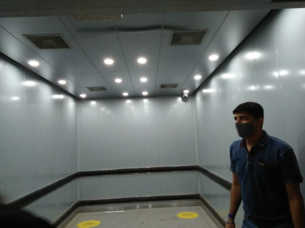 Huge Space Elevators at Ikea Navi Mumbai