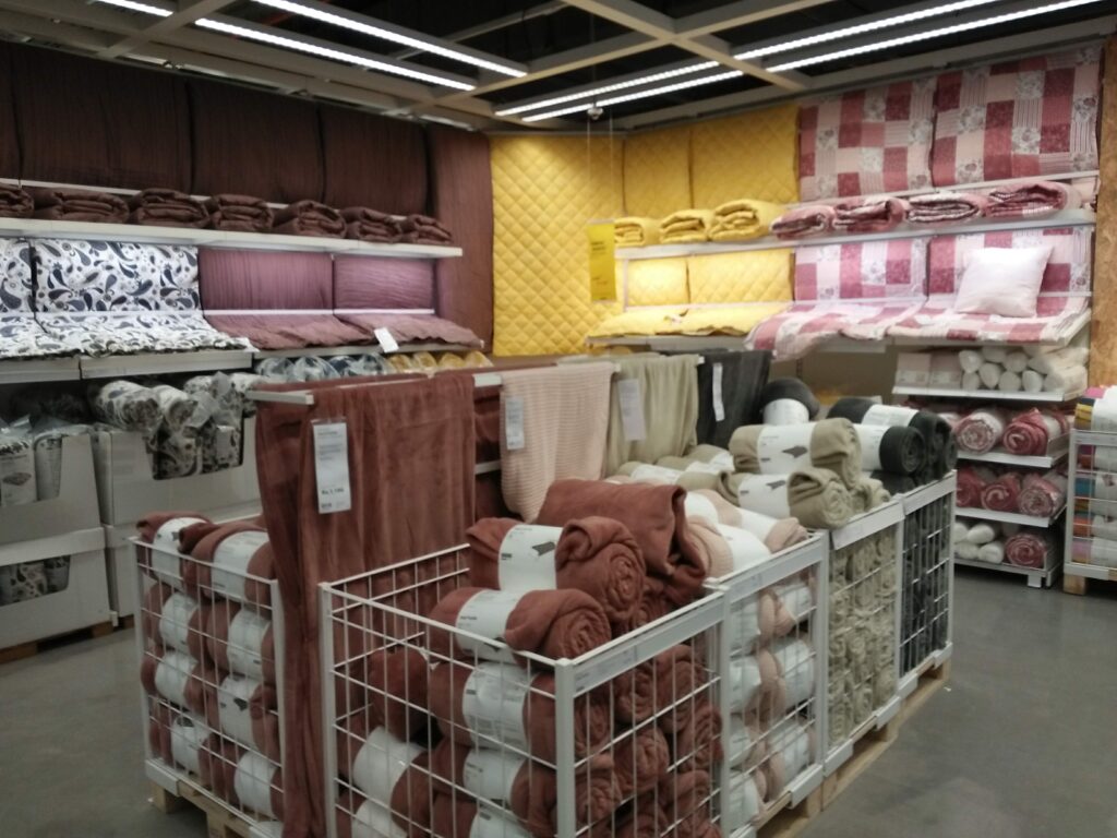 Beddings at Ikea Navi Mumbai