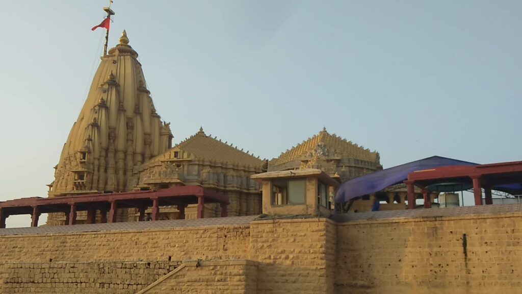 Somnath temple, one of the popular places to visit in Saurashtra(Gujarat)