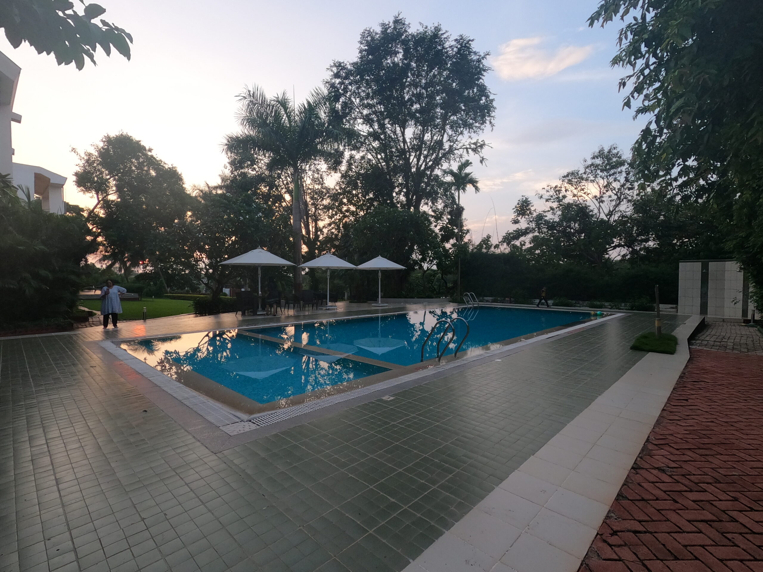 Swimming Pool at one of the best places to stay in Sasan Gir
