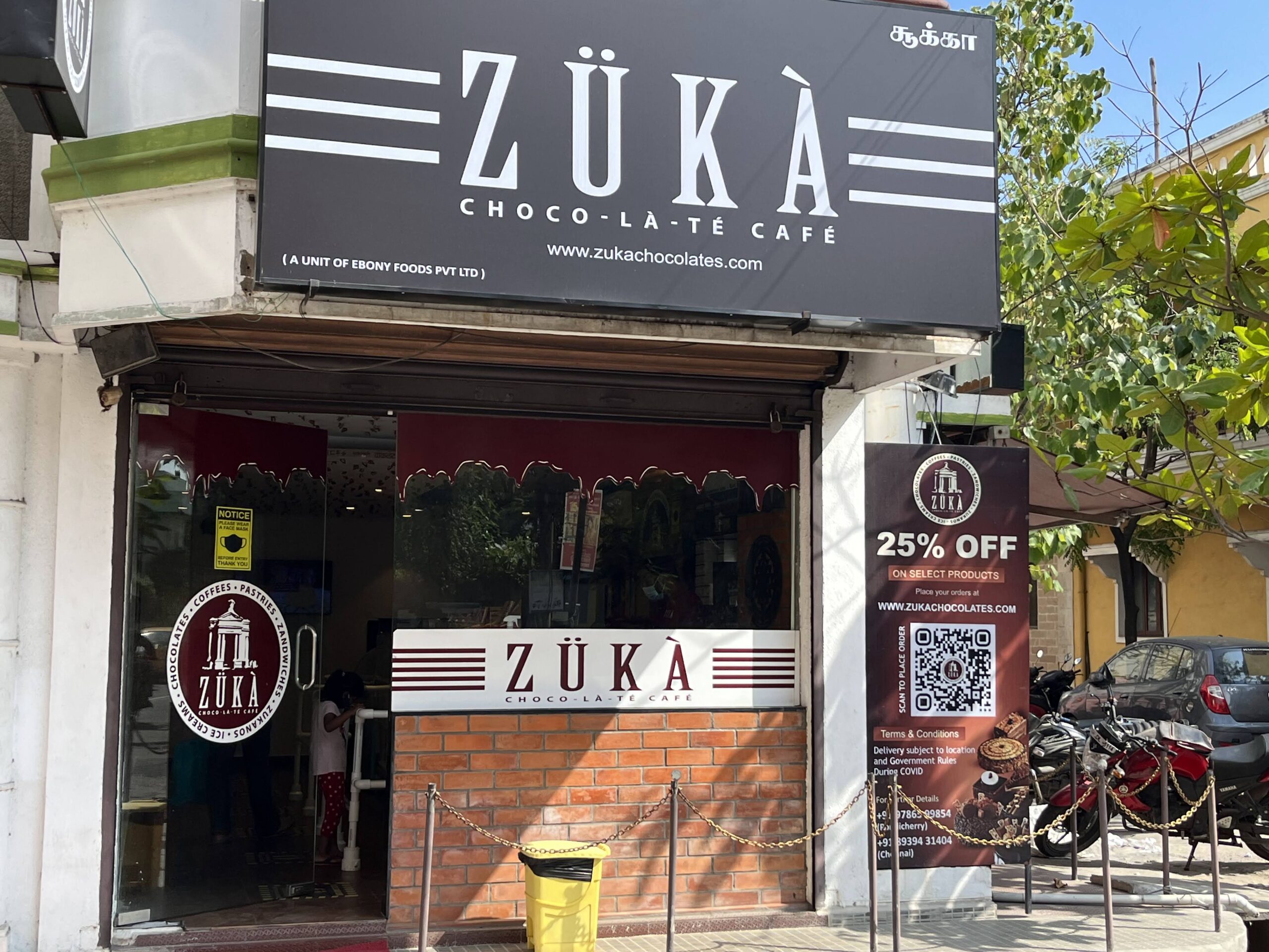 Zuka Chocolate Cafe Pondicherry