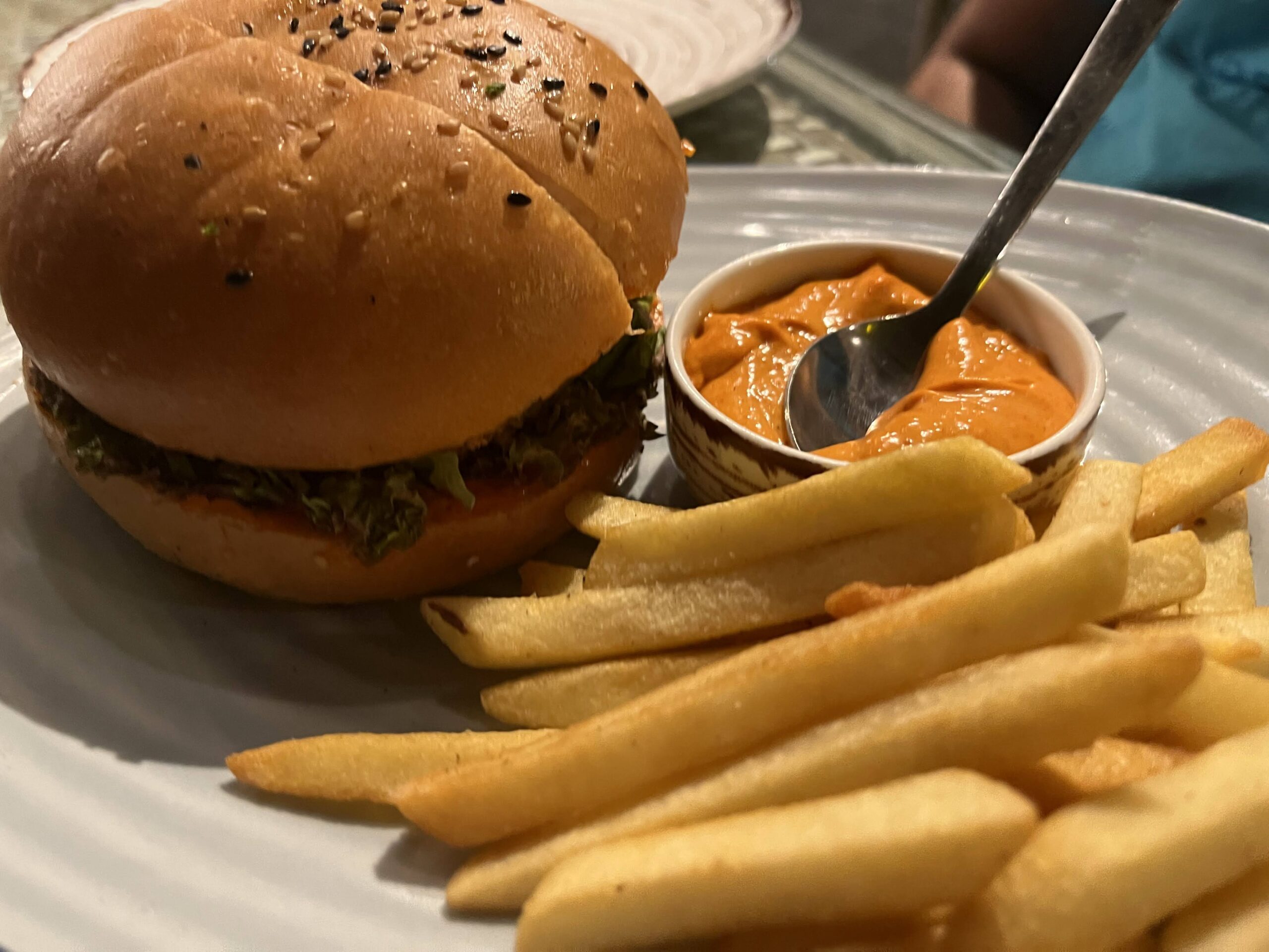 Veg Burger from Anglo Indian Restaurant