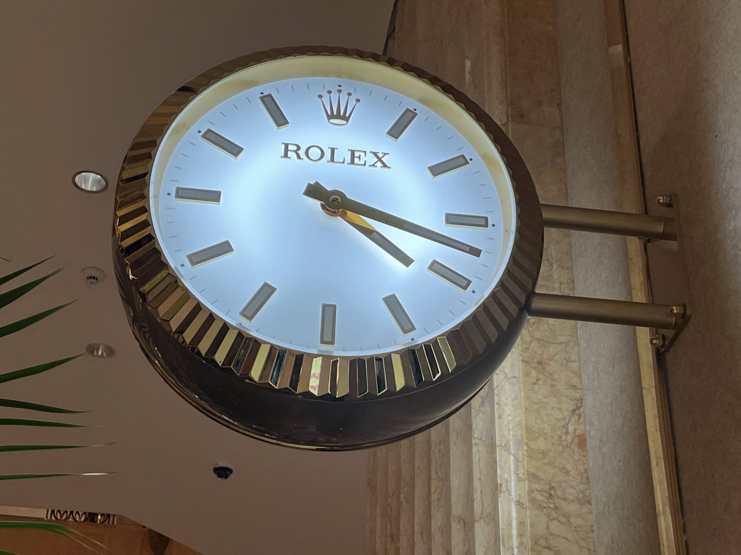 Luxury Rolex Watch at The Emirates Palace Hotel