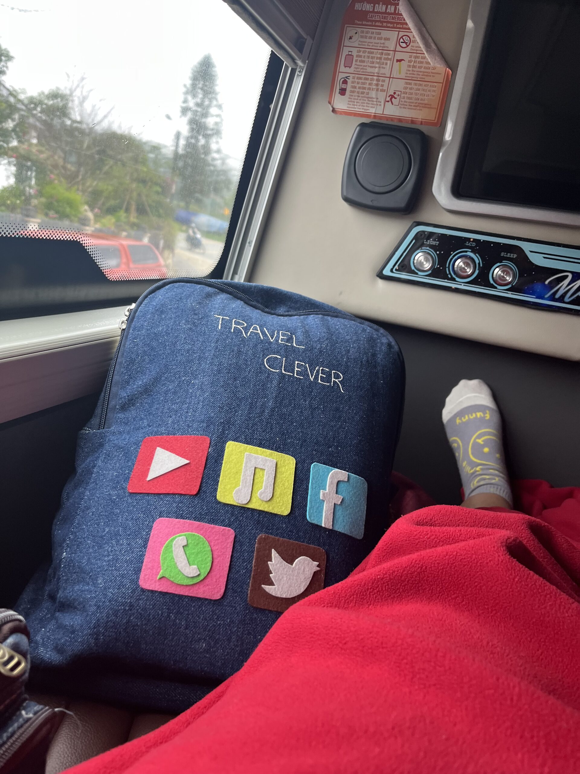 Luxury Sleeper Bus in Vietnam